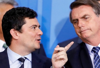 Aprovação de Moro é maior que a de Bolsonaro