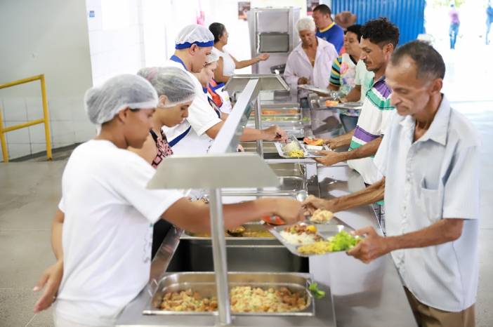 Cozinhas Comunitárias e Restaurante Popular estão em recesso e retornam dia 6 de janeiro