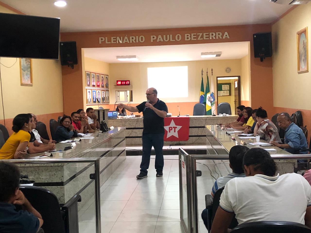 Partido dos Trabalhadores realiza capacitação de pré candidatos nas eleições 2020, em Crato.
